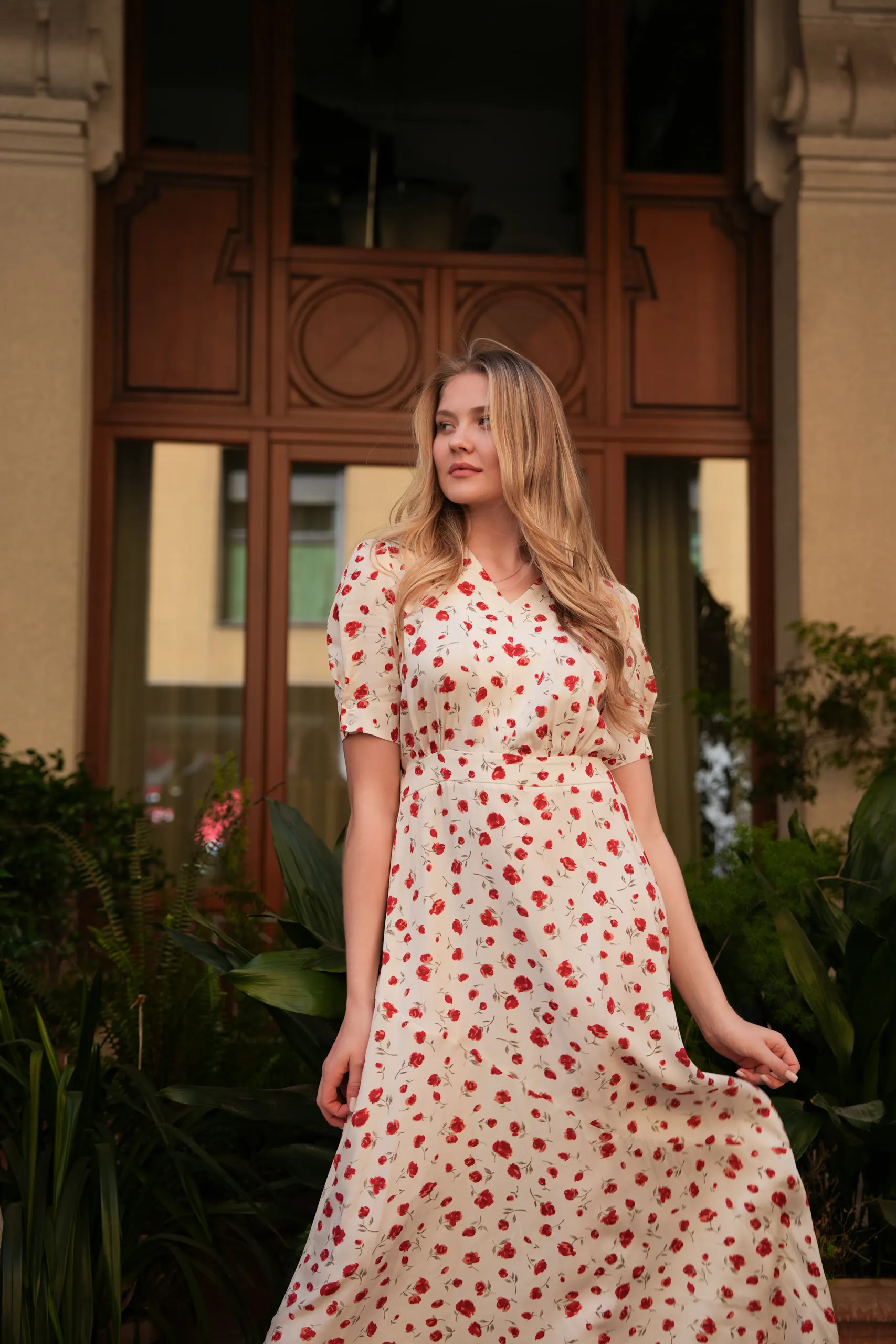 Atelier èmi — floral dress, front