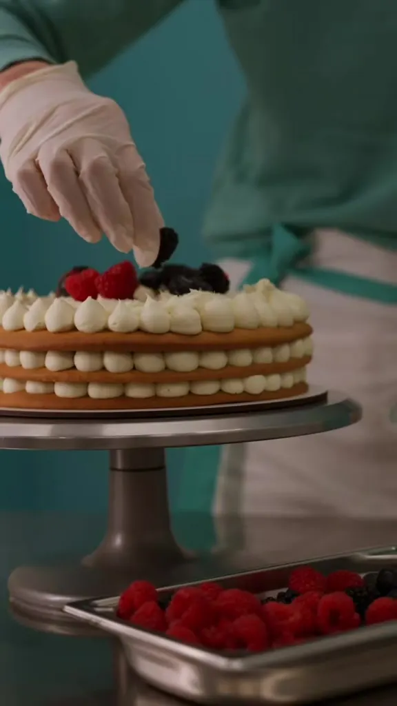 Pastry — cake assembly