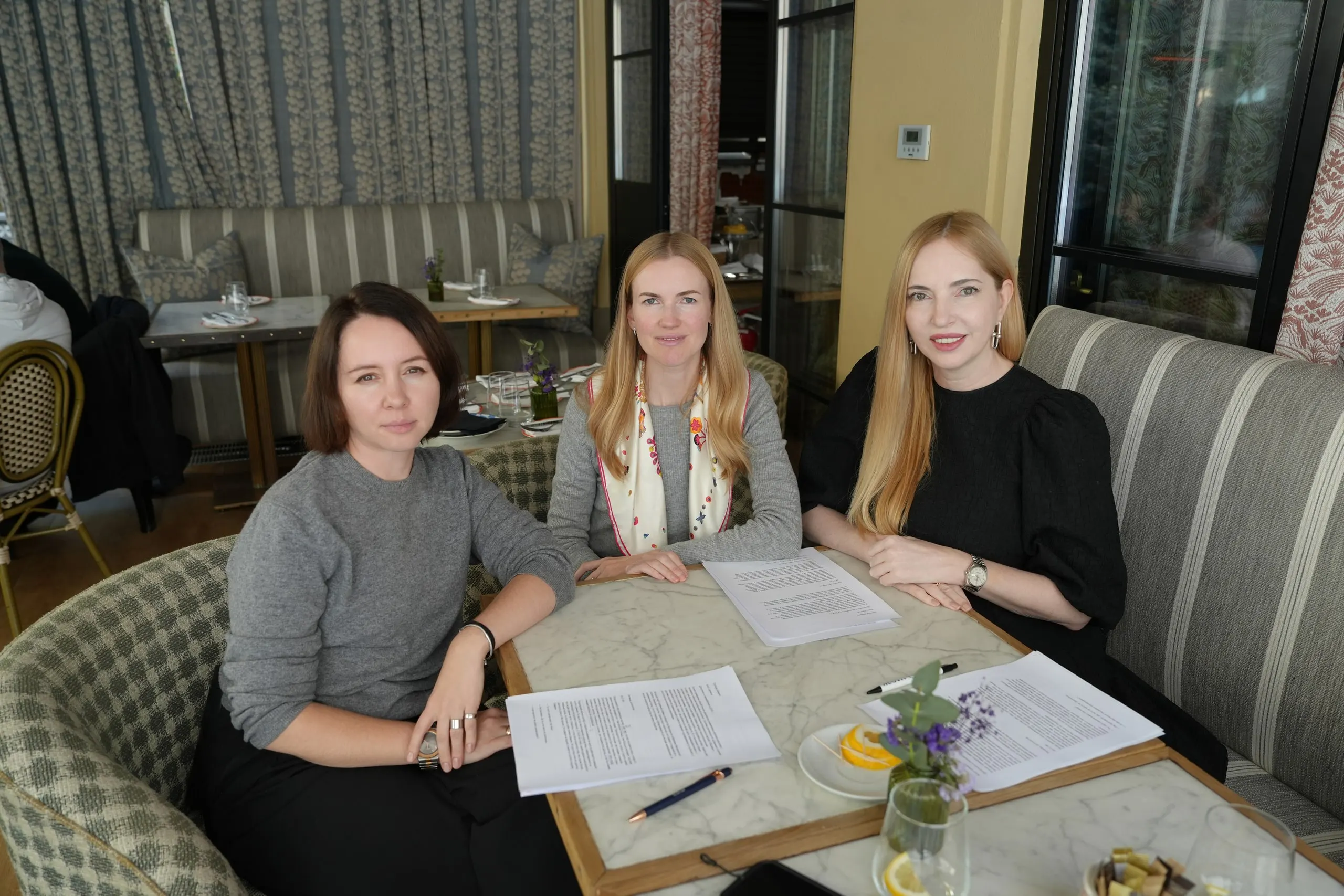 Book club — Elena Bulanaya — the book club group together