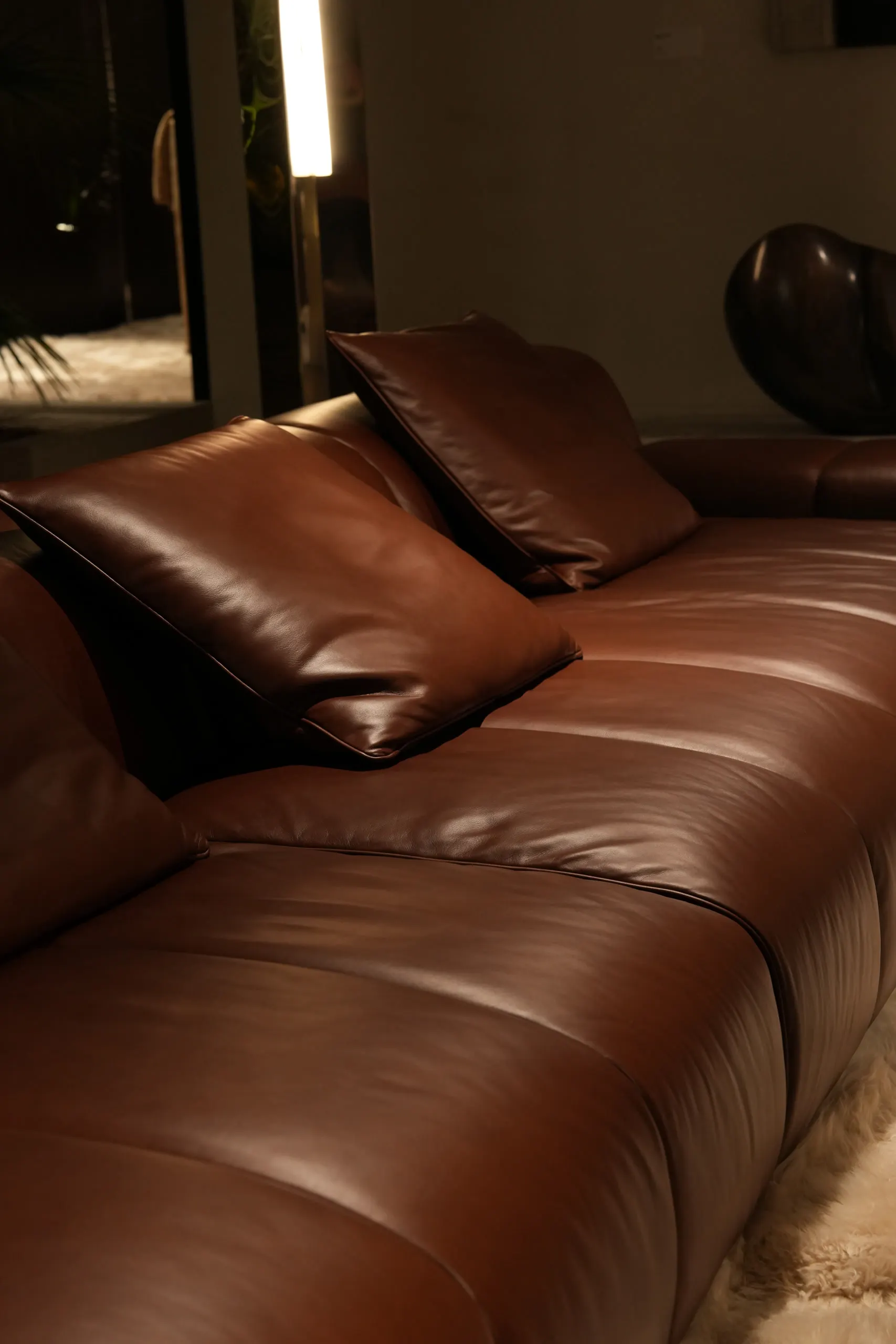 Sveka Design — ochre bouclé sofa