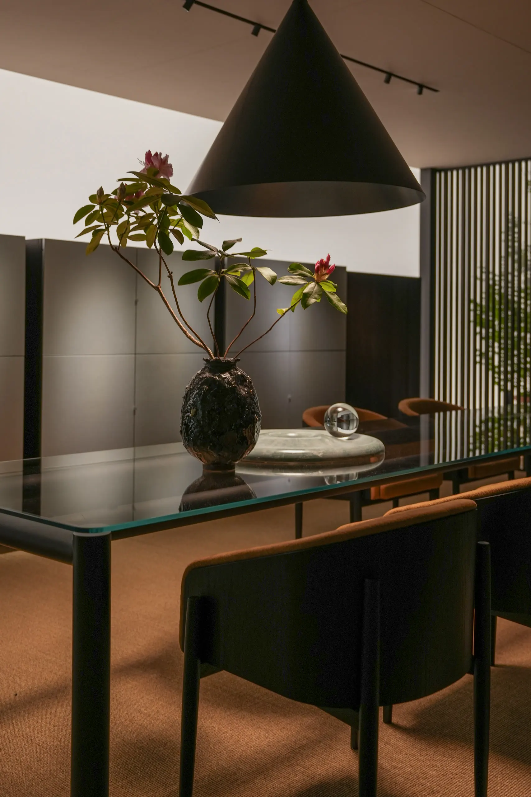 Sveka Design — dining, conical pendants